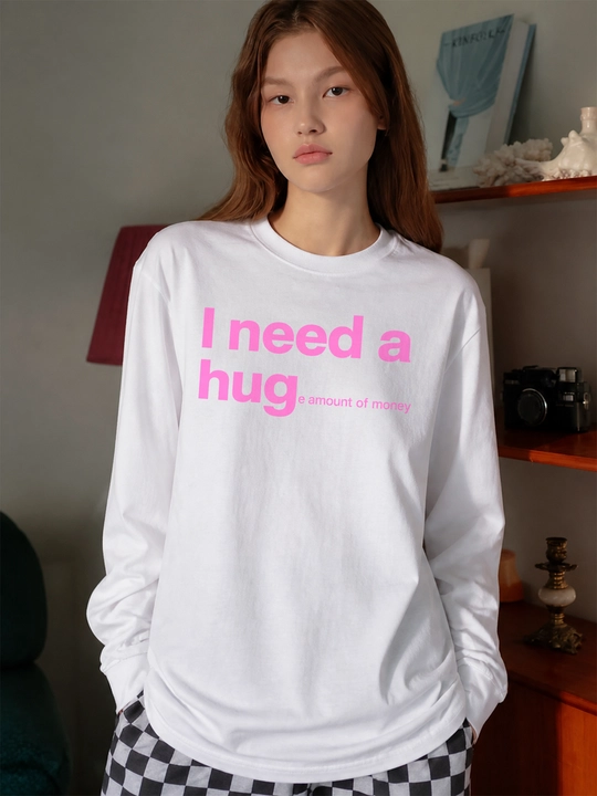 Oq LMBYT oversayz longslivi, I Need a Huge Amount of Money printi bilan