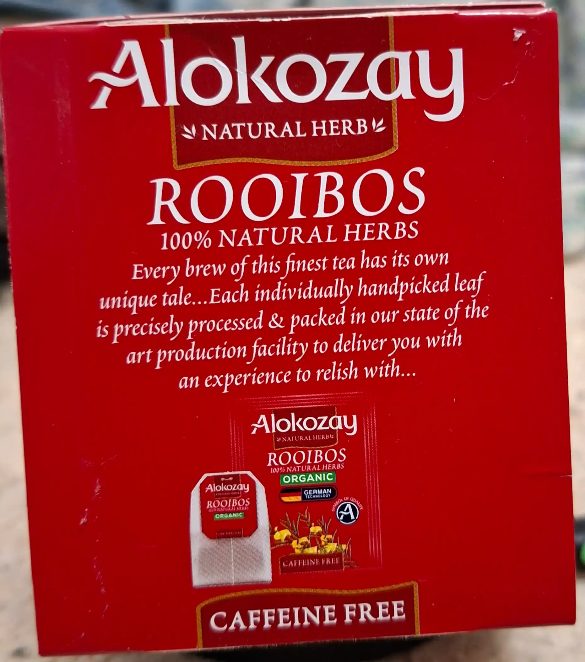 Alokozay Травяной Чай 25 пак, Ройбуш, Мята, Гранат, Ромашка, Имбирь, Лимон, Фенхель