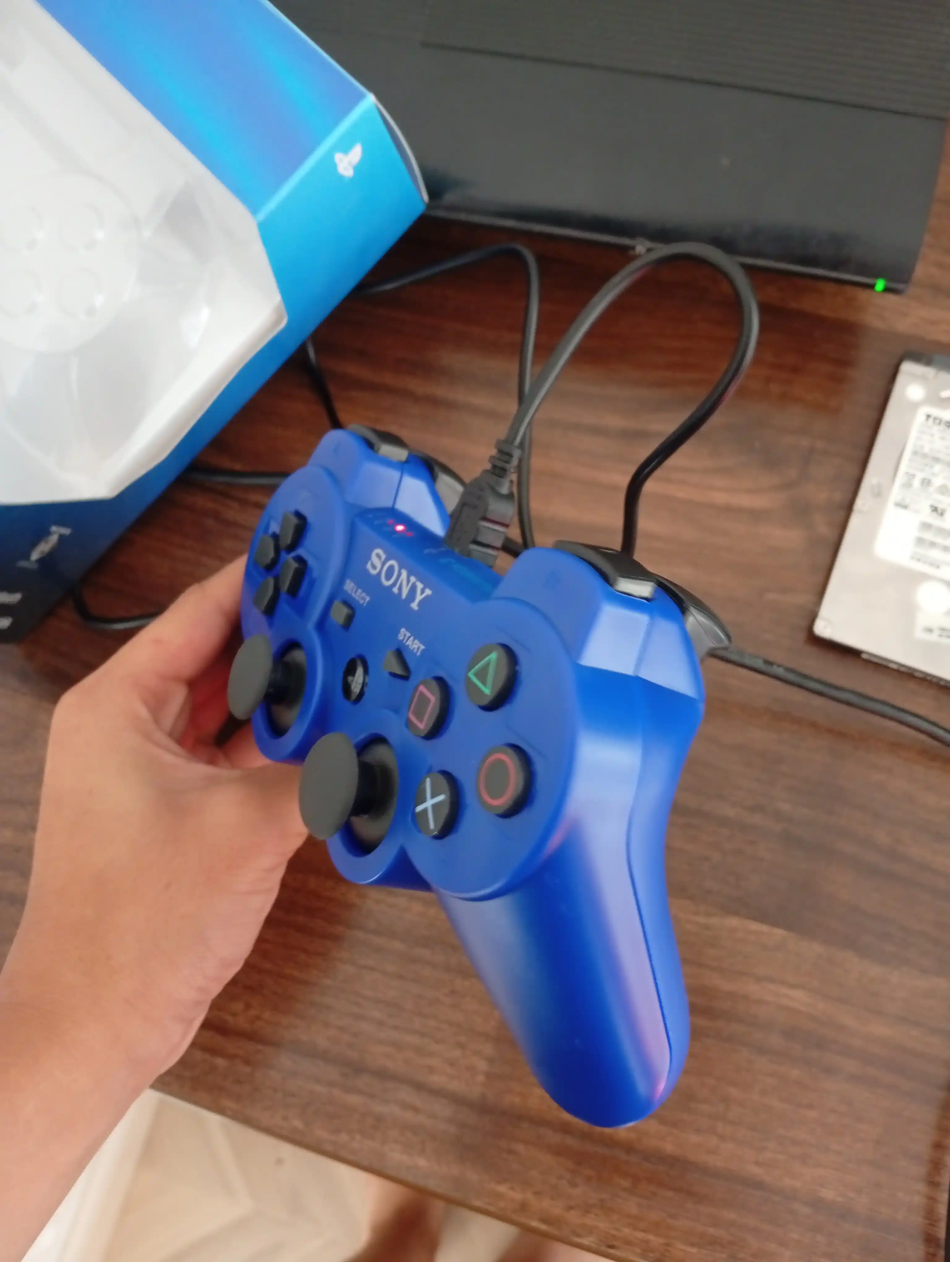 Bluetooth Joystik DualShock 3, Playstation 3 uchun kontroller, simsiz geympad