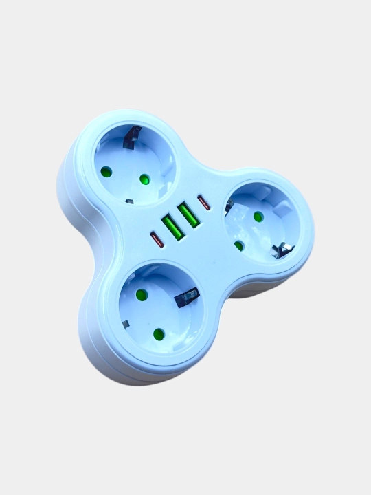 Y-simon uchlik gadjetlar uchun standart ulagichlar 2 ta USB Type-C porti 2 ta USB Type-A porti