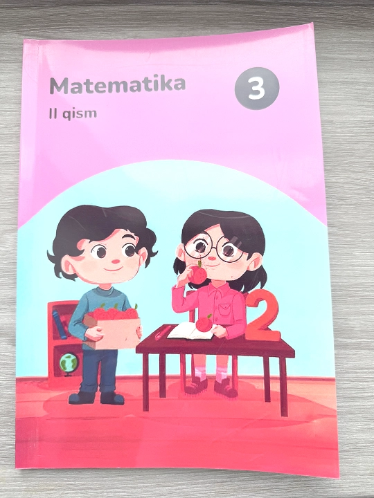 Matematika 3-sinf, 2-qism — I.V. Repyova. Novda Edutainment, 2023. O‘zbek tilida