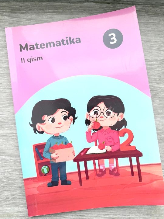 Matematika 3-sinf, 2-qism — I.V. Repyova. Novda Edutainment, 2023. O‘zbek tilida