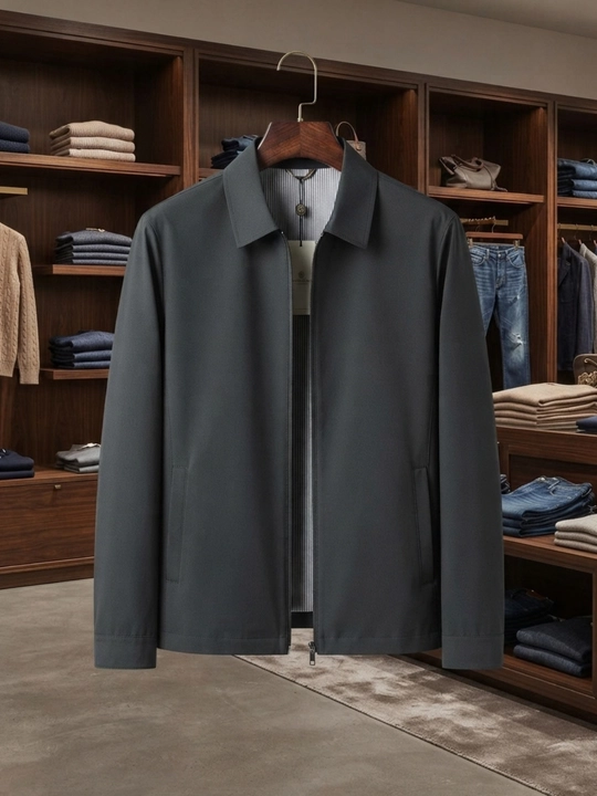 Erkaklar uchun VELIKAN yengil kurtka, mavsumiy vetrovka va klassik jaket - 