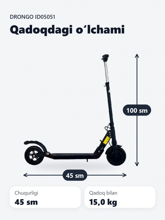 Elektrosamokat Drongo DG-05 id05051