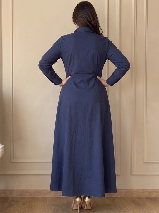 Женское длинное платье-рубашка ELLY FASHION, макси, L–5XL.