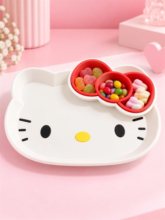 3D printing Hello Kitty patnisi yechiladigan bantli gazak meva taqinchoq kalitlar uchun
