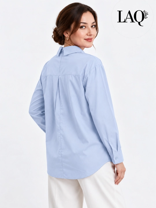 Rubashka ayollar, uzun yengli ayollar ko‘ylagi, katta o‘lchamda, XL-4XL, Turkiya