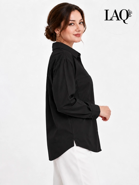 Rubashka ayollar, uzun yengli ayollar ko‘ylagi, katta o‘lchamda, XL-4XL, Turkiya