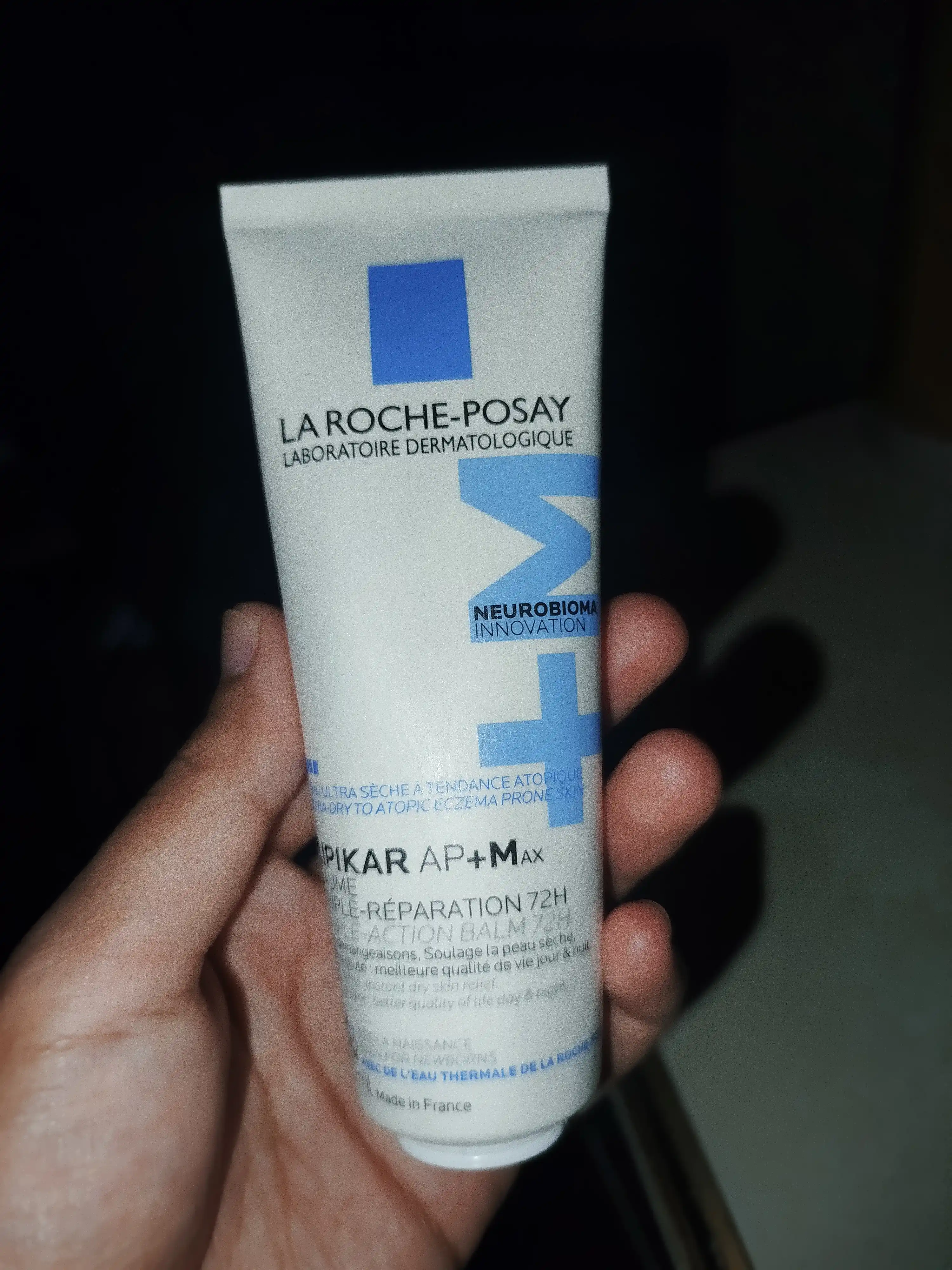 Yuz va badan uchun uch tomonlama ta’sir qiluvchi lipid to‘ldiruvchi balzam LA ROCHE-POSAY LIPIKAR AP+M, 75 ml