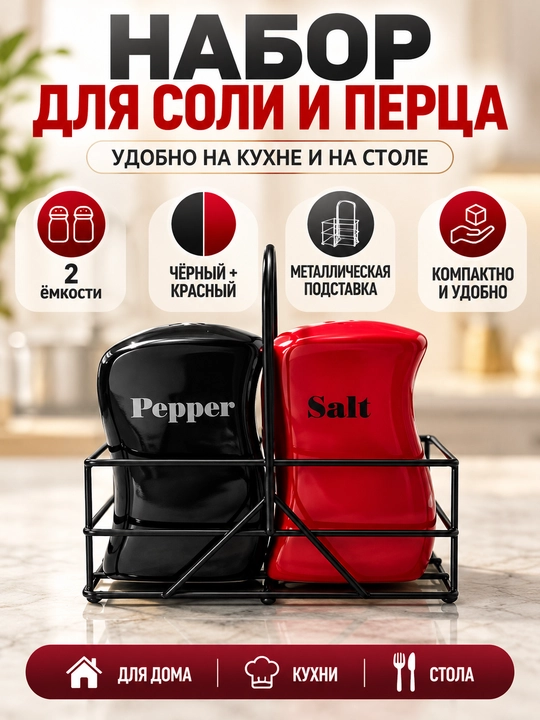 Tuz va murch uchun to‘plam - 