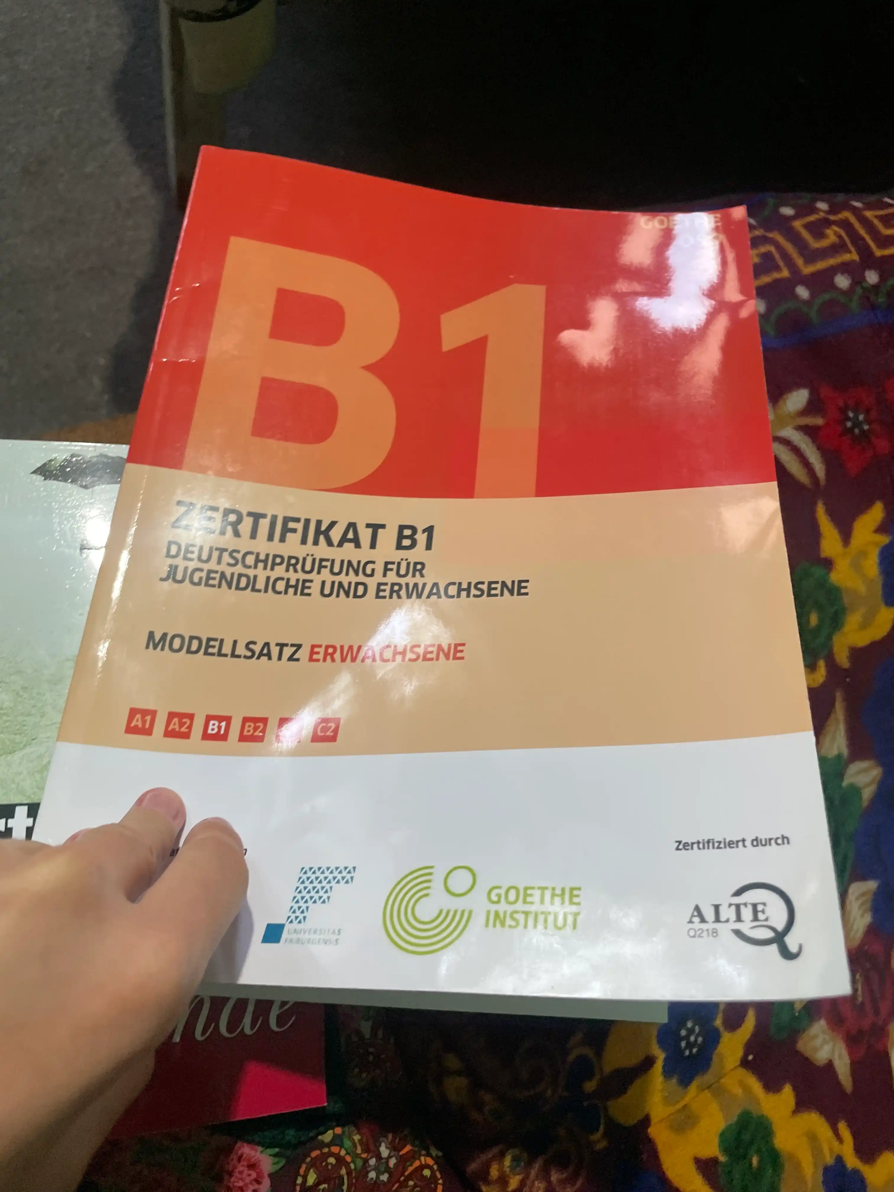 Goethe B1 пособие по немецкому языку для взрослых – подготовка к экзамену (без CD)