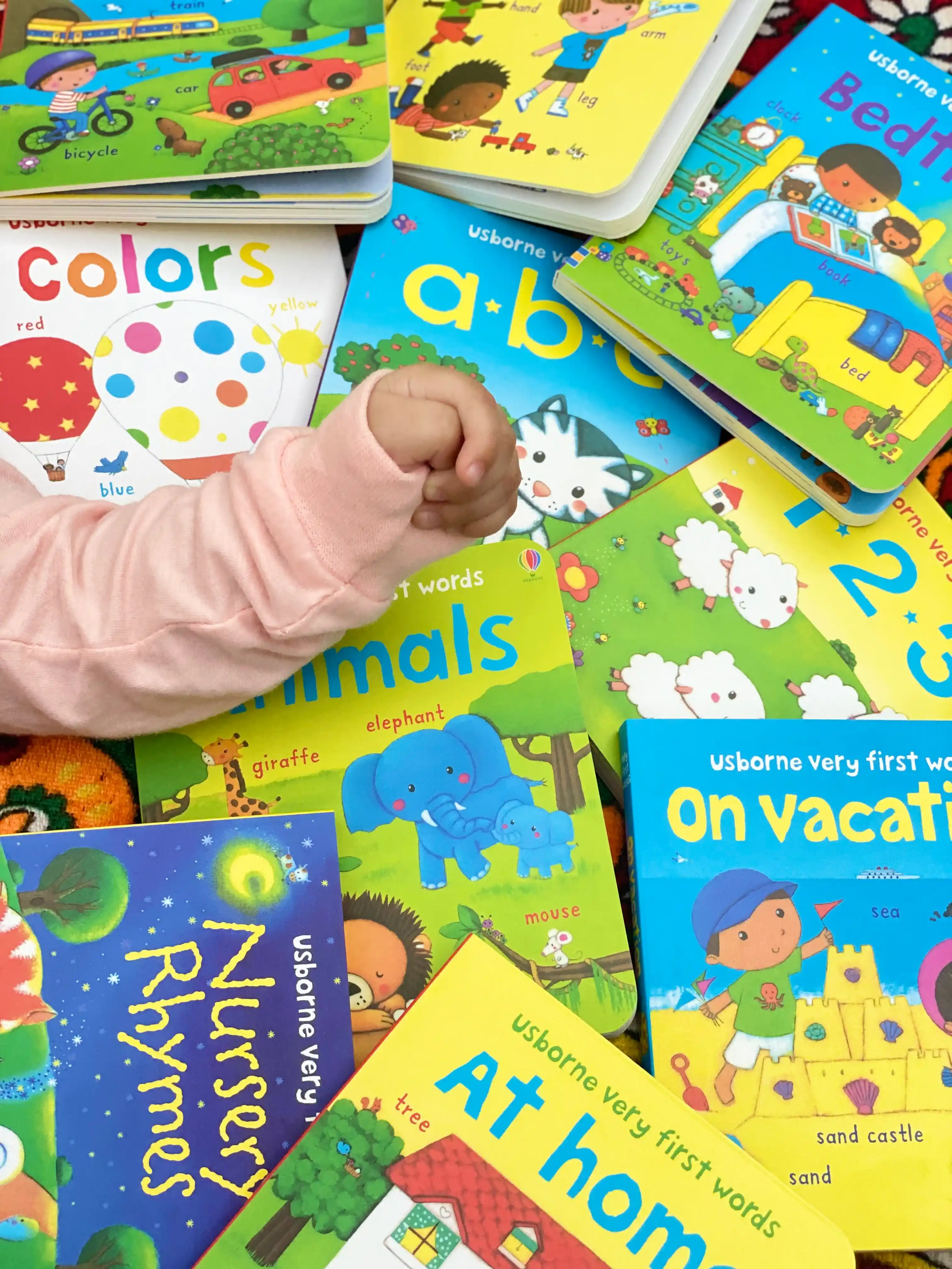 Baby Look and Learn 10 развивающих толстых книг для малышей