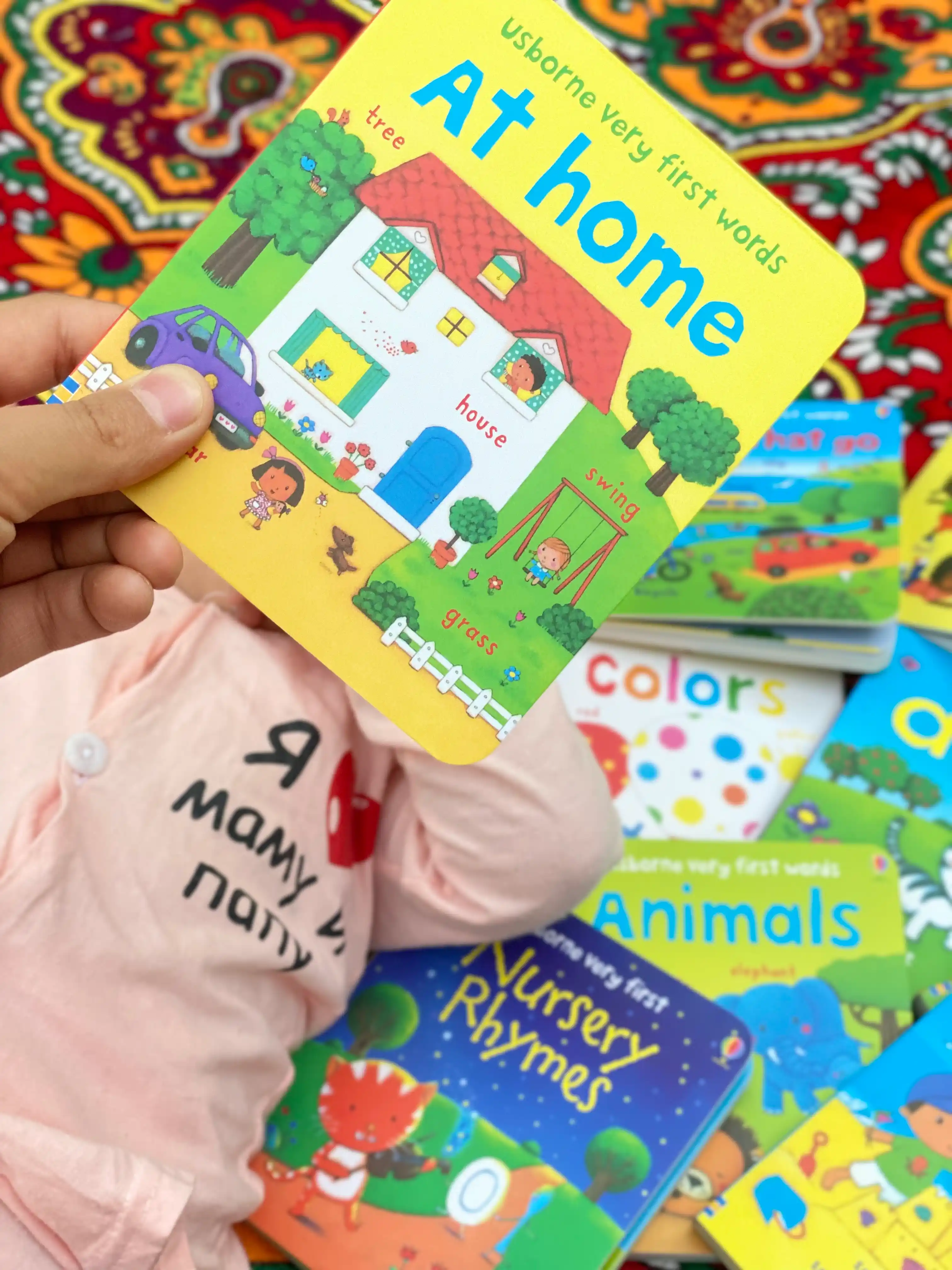 Baby Look and Learn 10 развивающих толстых книг для малышей