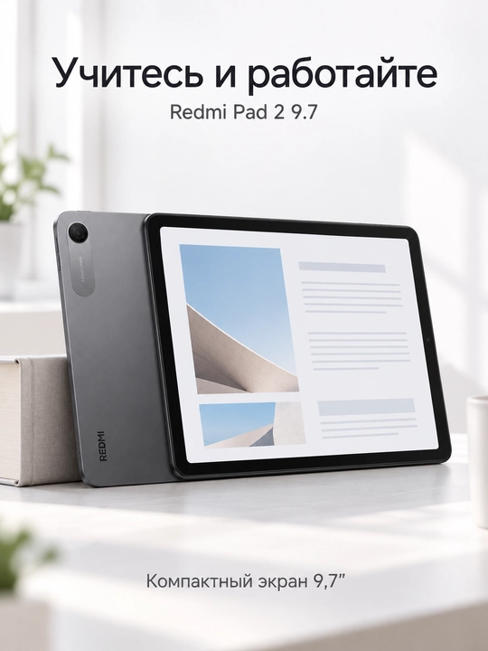 Planshet Redmi Pad 2 9.7, Graphite Gray, 4/128 GB