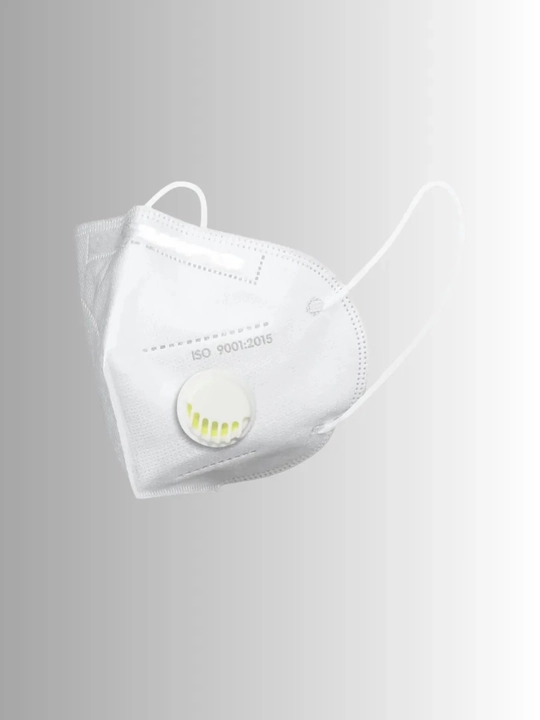 KN 95 himoya niqobi. 95% filtratsiya chang, virus va allergenlarga qarshi