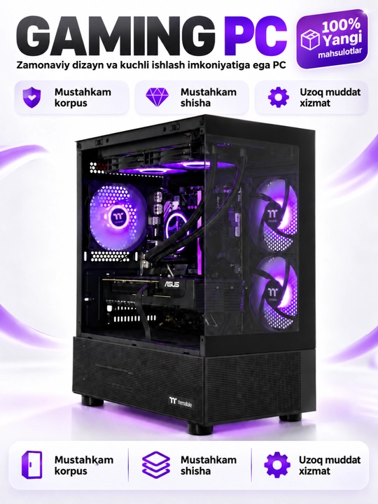 Современный готовый компьютер с CPU I3 / I5 / I7, DDR3 16GB для игр и офиса