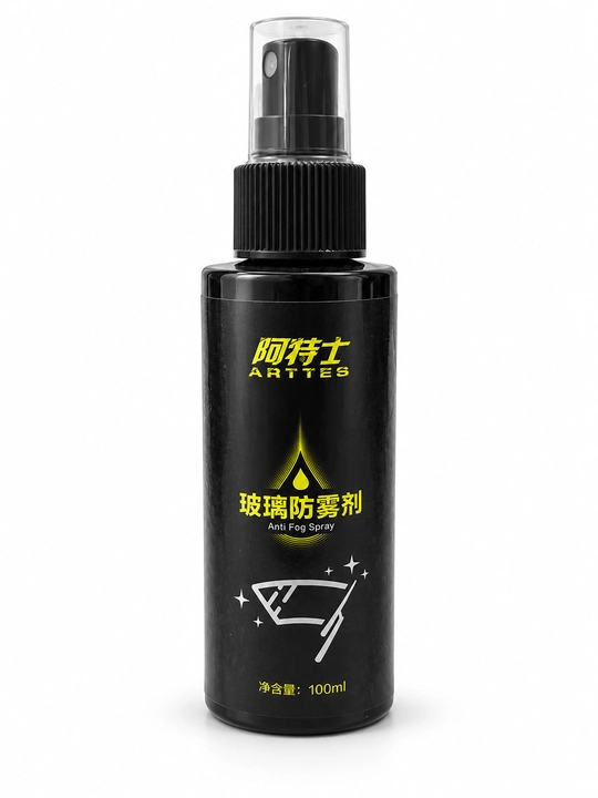 Avtomobil oynalari uchun bug‘lanishga qarshi ARTTES sprey, 100 ml  maxsus sochiq bilan
