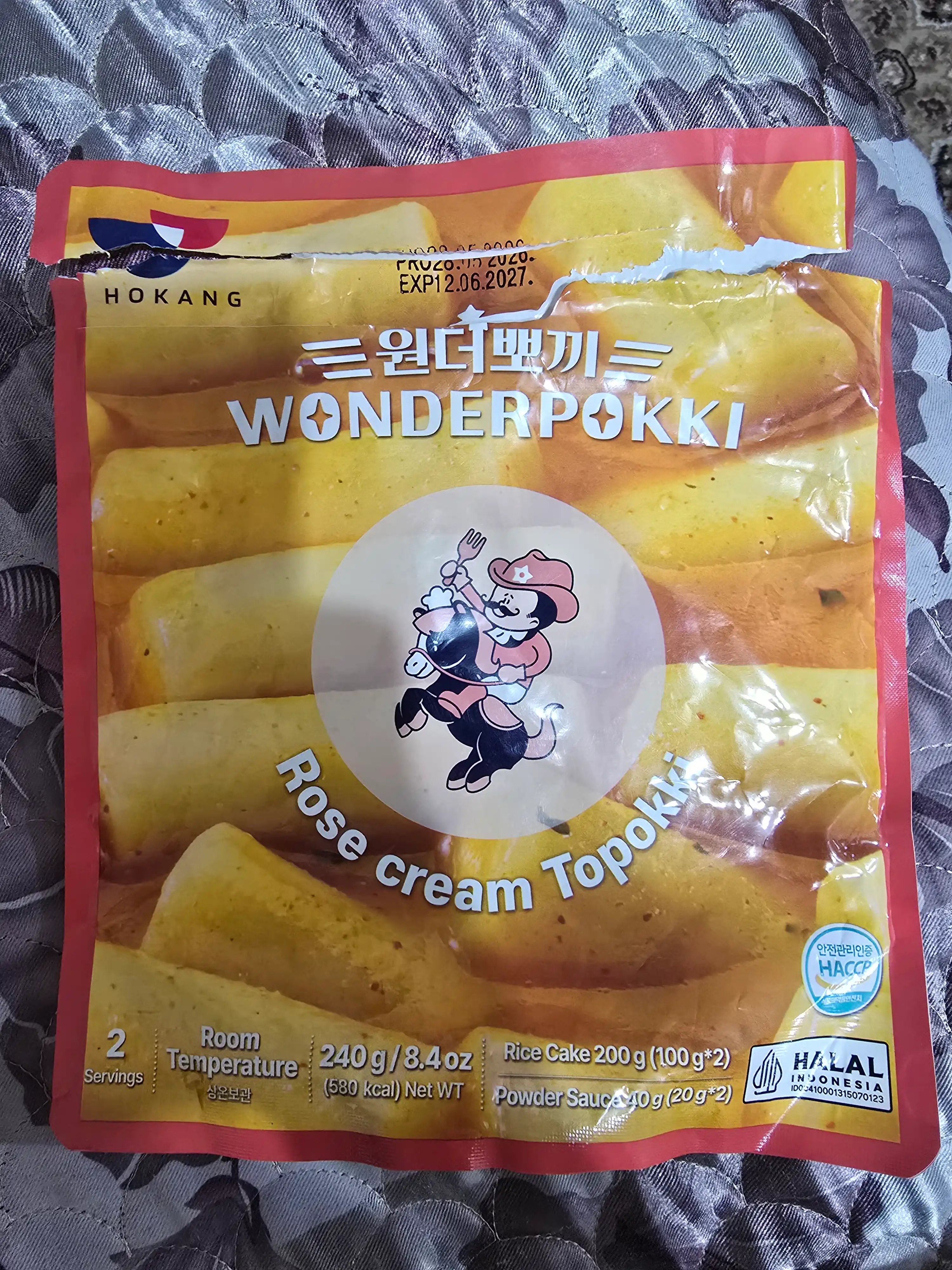 Токппоки Wonderpokki Rose 240гр