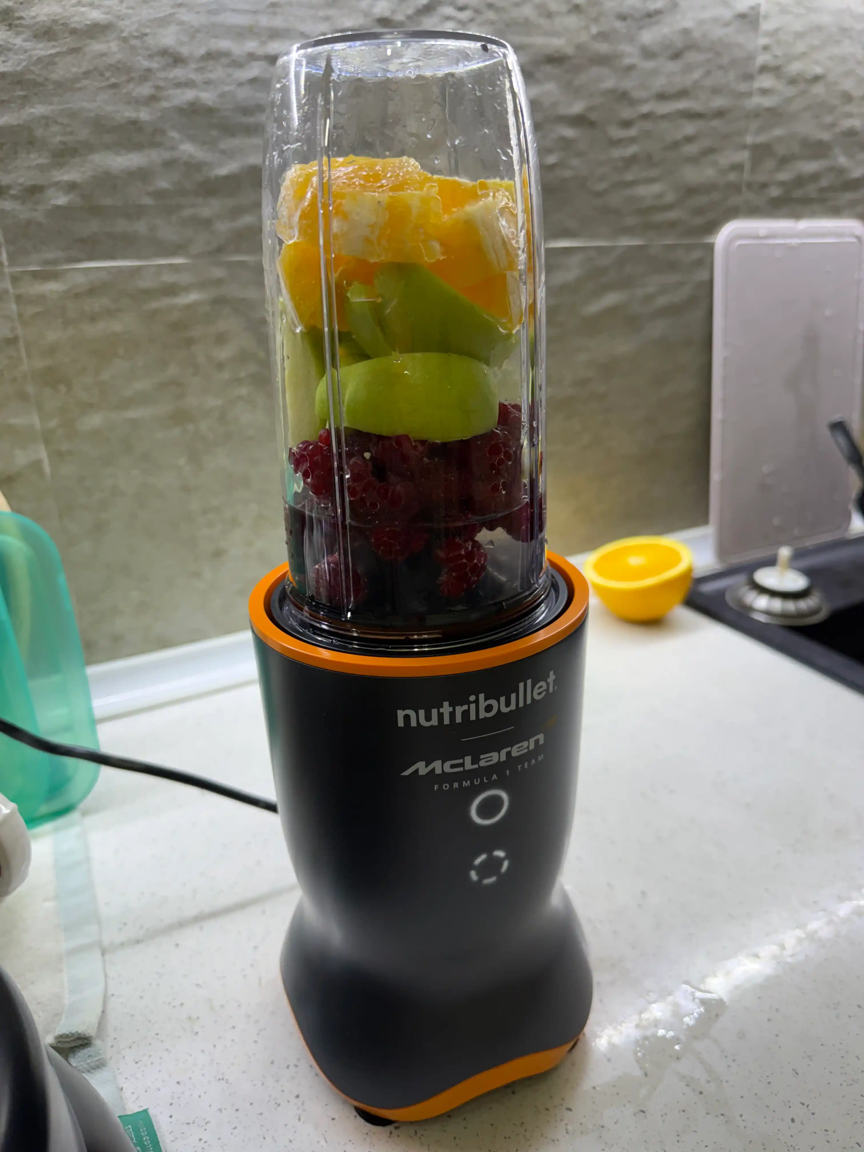 Блендер Nutribullet Ultra NB1206GO-MC McLaren F1, 1200 Вт, 0.9 л, стационарный