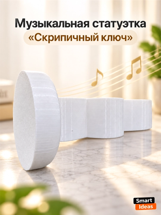 Музыкальная статуэтка Скрипичный ключ