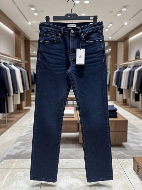 Katta o‘lchamdagi erkaklar jinsi shimlari - Regular Fit, 38-46-o‘lchamlar