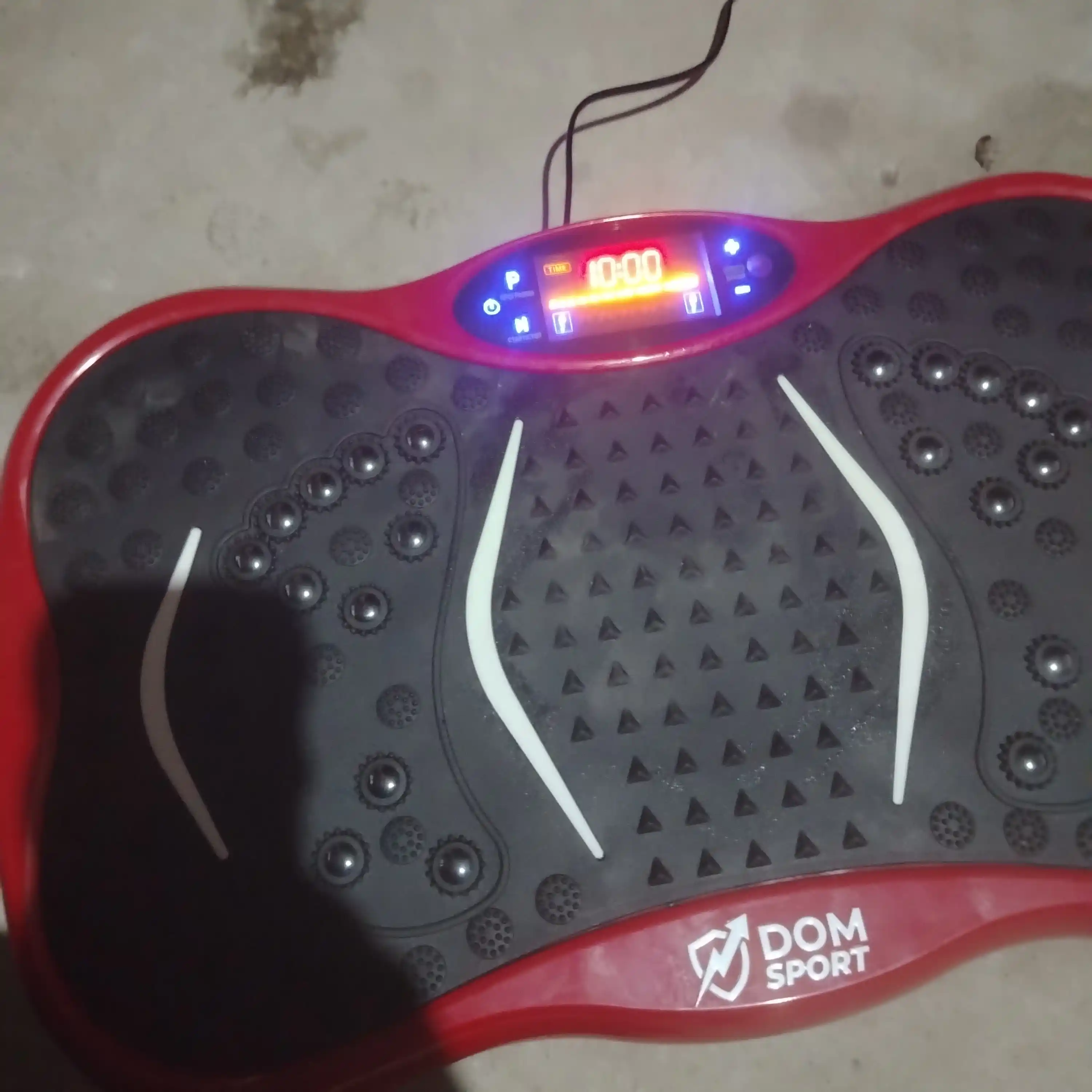 Vibroplatforma FIDGO, ozish va massaj uchun trenajyor, Bluetooth va pult bilan