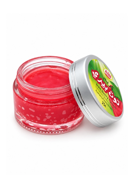 Al-Helal Toot Berry Cream — rezavor meva iforli parfyumlangan tana kremi, 25 g
