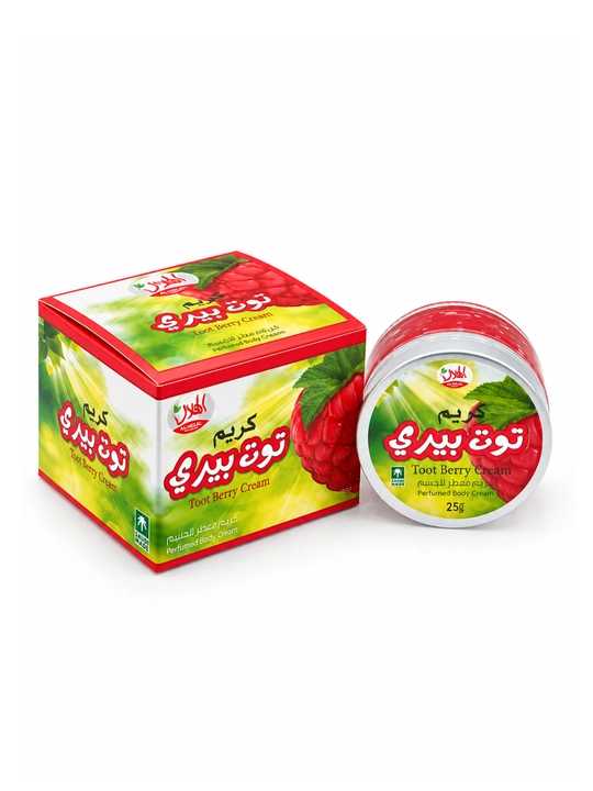 Al-Helal Toot Berry Cream — rezavor meva iforli parfyumlangan tana kremi, 25 g