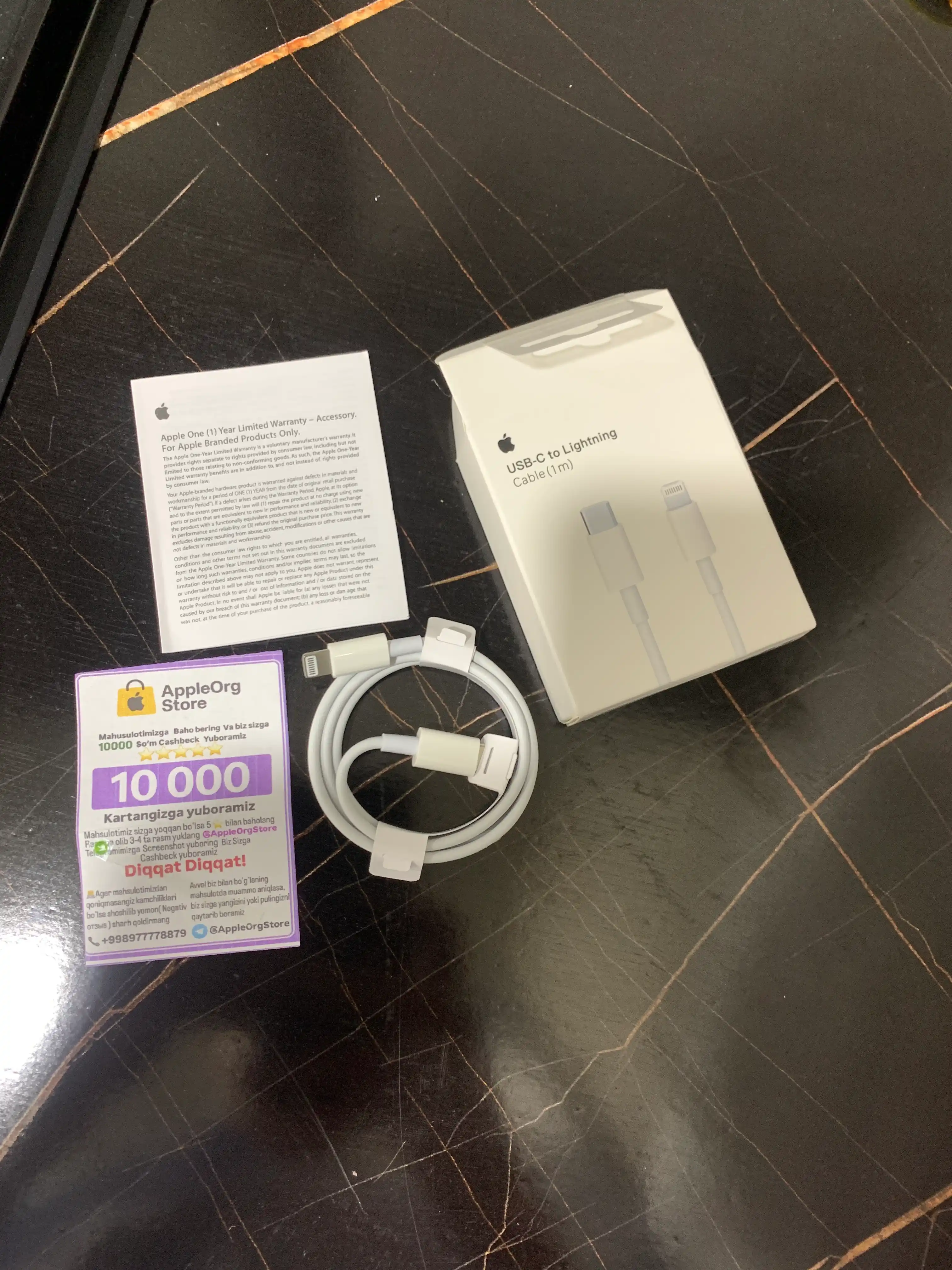Iphone uchun lightning kabel Type-c/Lightning Ayfone X,11`,12,13,14,pro max uchun kabel