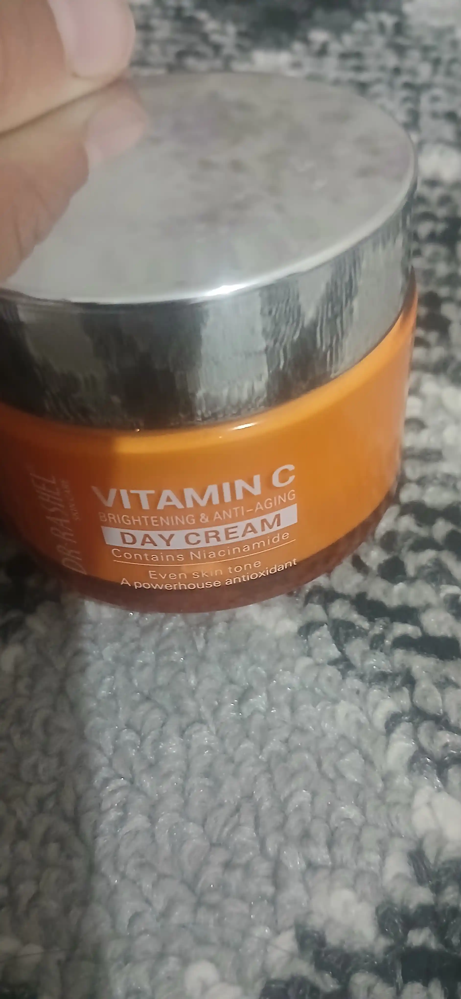 Dr.Rashel Vitamin C li kunduzgi yuz kremi, ajinlarga qarshi va yorqinlashtiruvchi, 50 g