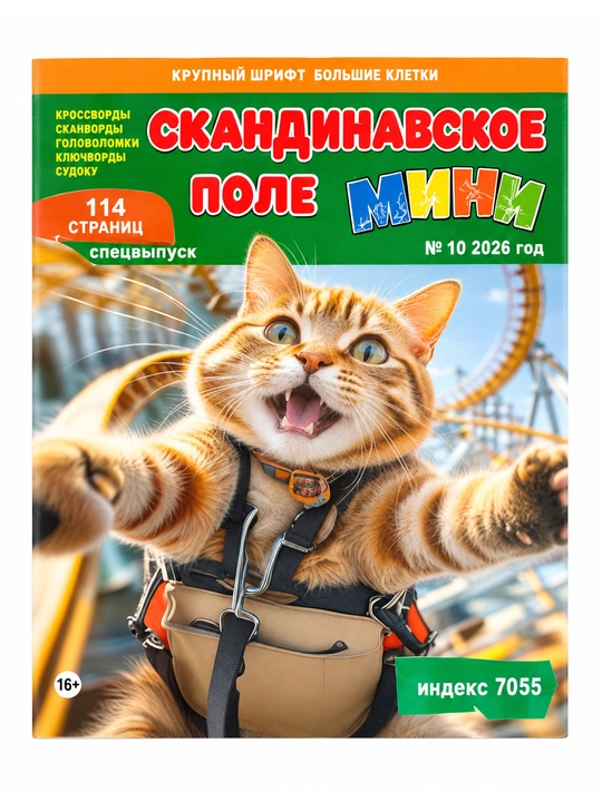Скандинавское поле. Мини. № 10, 2026 год 114 страниц - 
