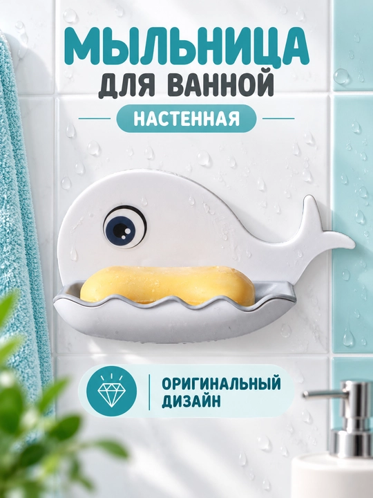 Hammom uchun sovun idishi, devorga o'rnatilgan - 