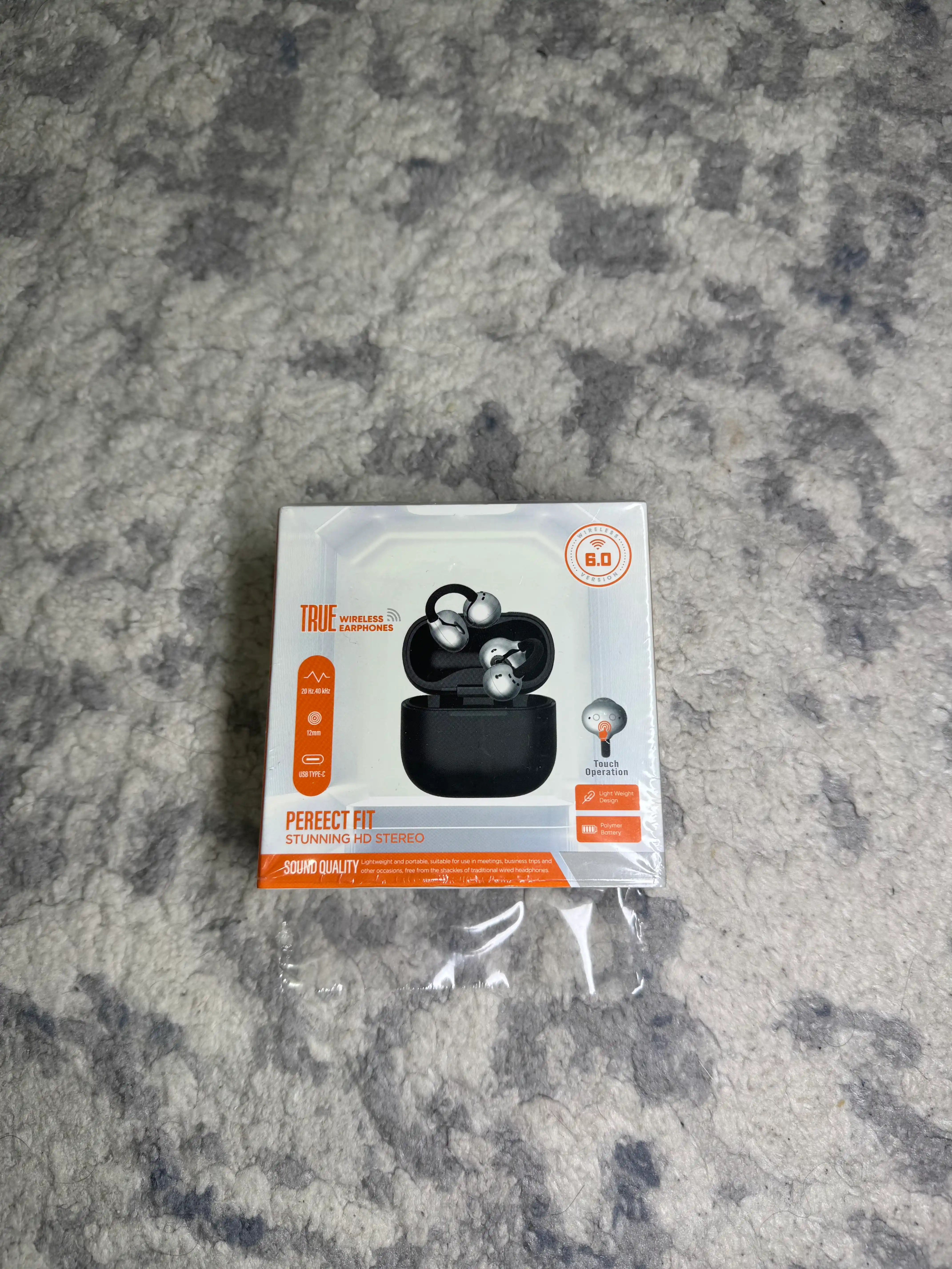 Simsiz quloqchinlar FreeClip 2, Android va iPhone uchun sensorli naushnik (+ bonus)