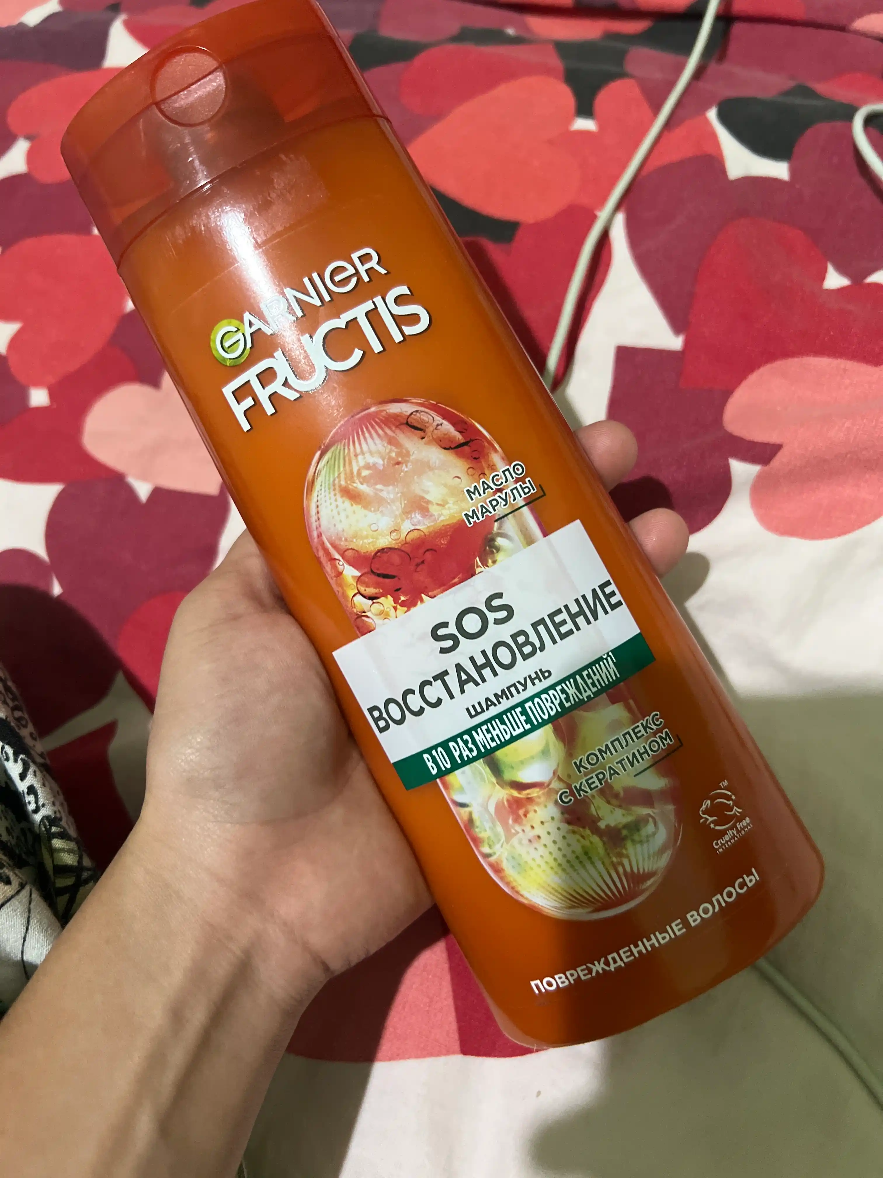 Garnier Шампунь для волос Fructis SOS Восстановление для поврежденных волос, 400 мл