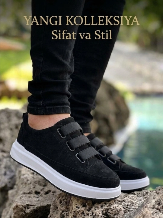 Kundalik uslubdagi ipsiz krossovkalar