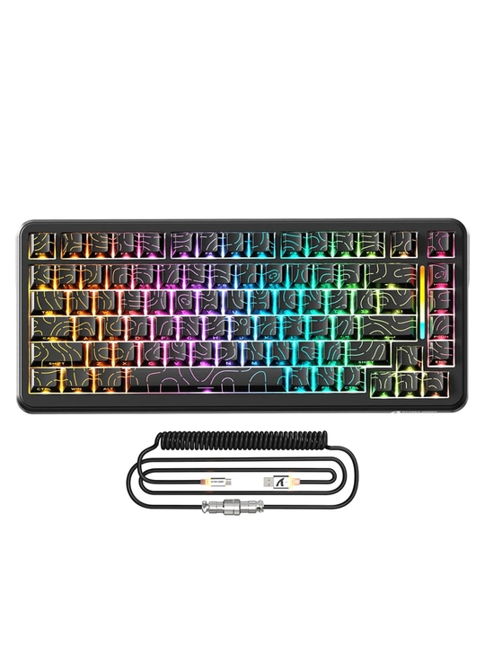 Киберспортивная магнитная клавиатура Attack Shark X82 PRO HE, эффект Холла, 8кГц - 