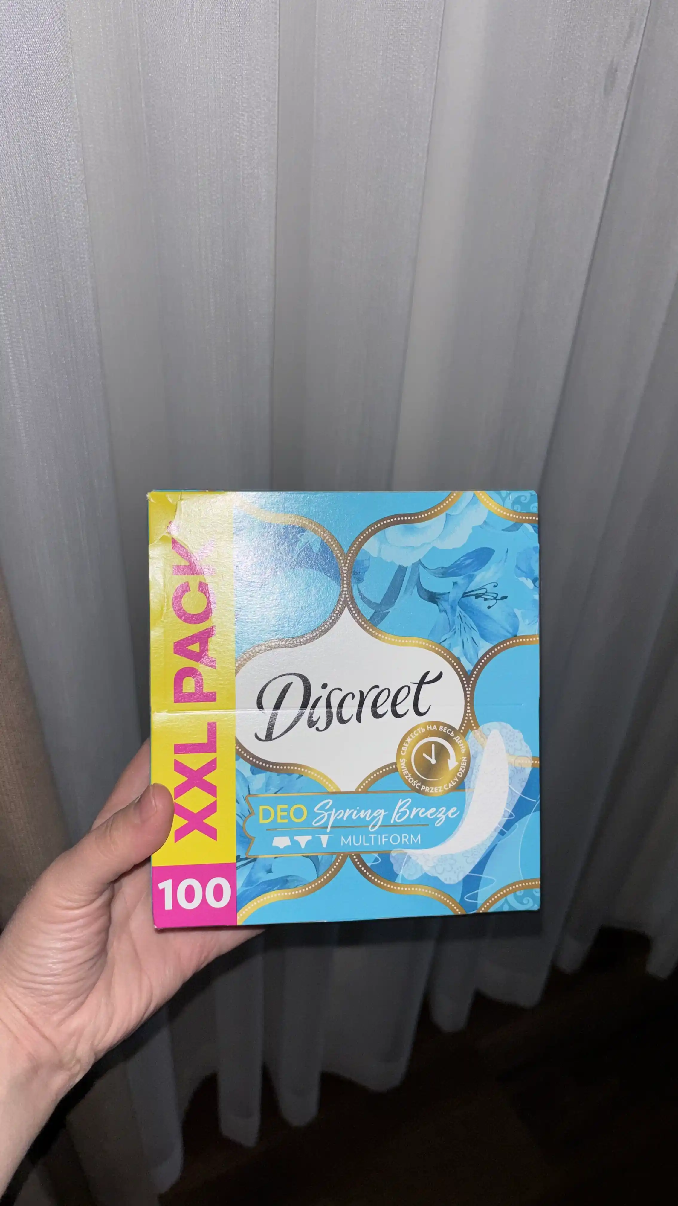 DISCREET Deo Ежедневные прокладки Spring Breeze, 100 шт