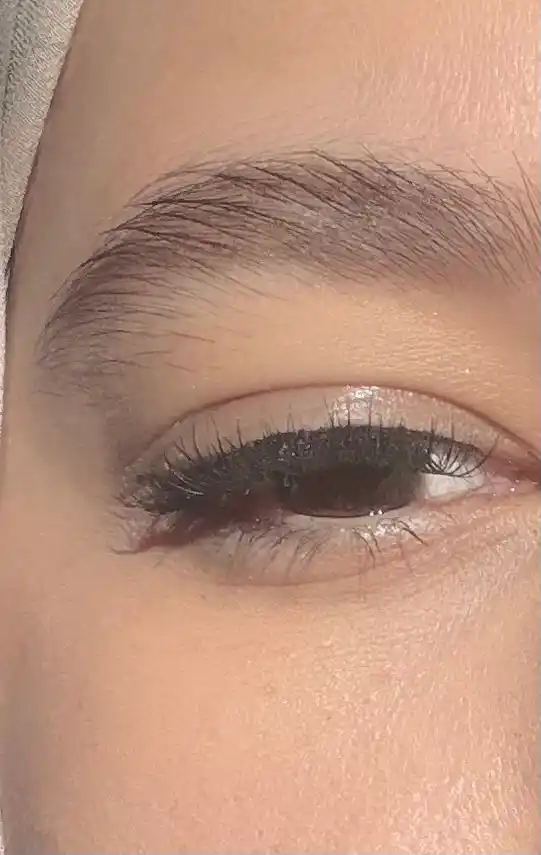 3D effektli ulama kipriklar, kiprik kleyi va tarog'i bilan, ko'zlarni bezash uchun Sanishi