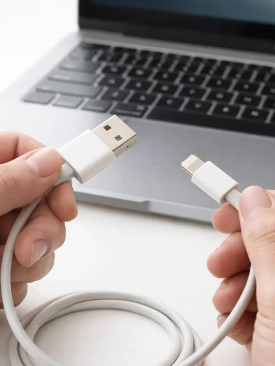 Orginal Kabel, Sim usb / lightning / type-c, 1 metr, tez va sifatli zaryadlash