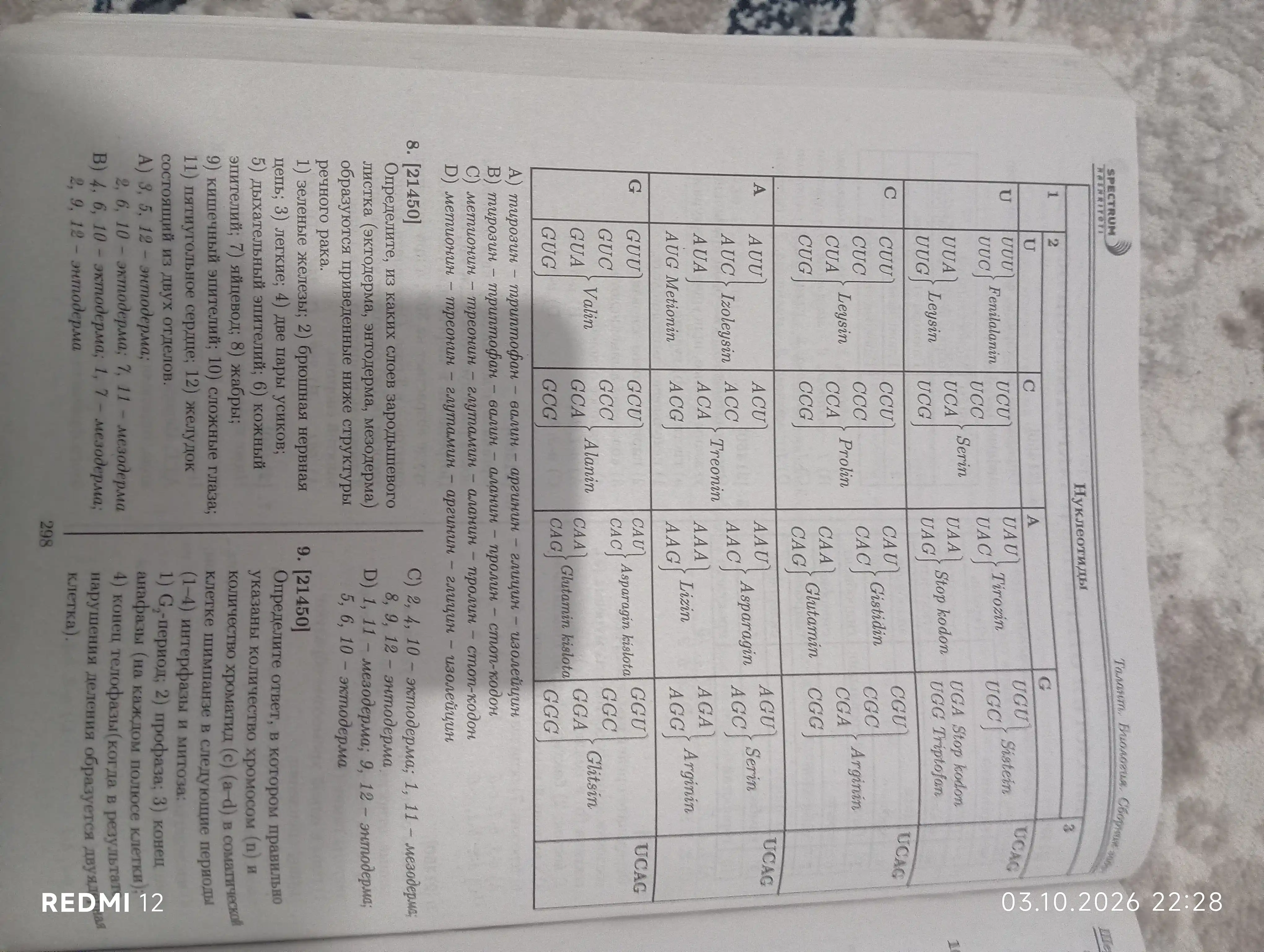 Talant Biologiya — сборник задач — Sherbek Xolbo‘tayev