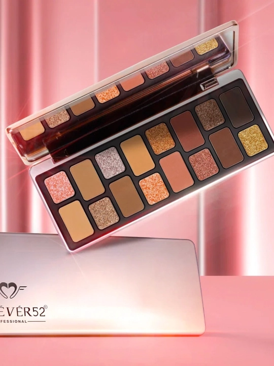 Forever52 Back Stage Essential ko'z qovoqlari uchun matt va yaltiroq paletka to'plami - 