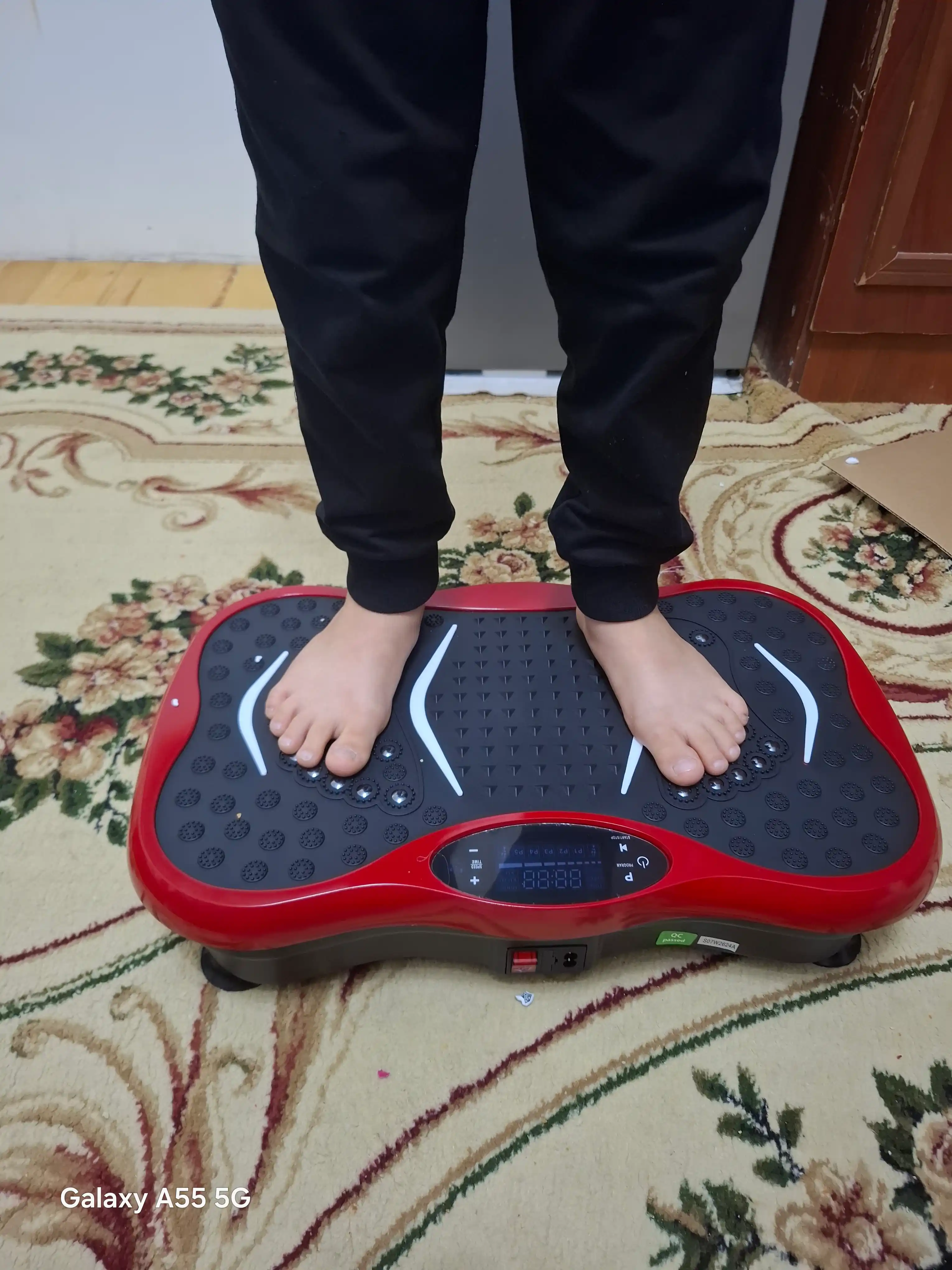 Vibroplatforma oson ozish, vazn tashlash va fitnes uchun, sport trenajyori, kardio stepper