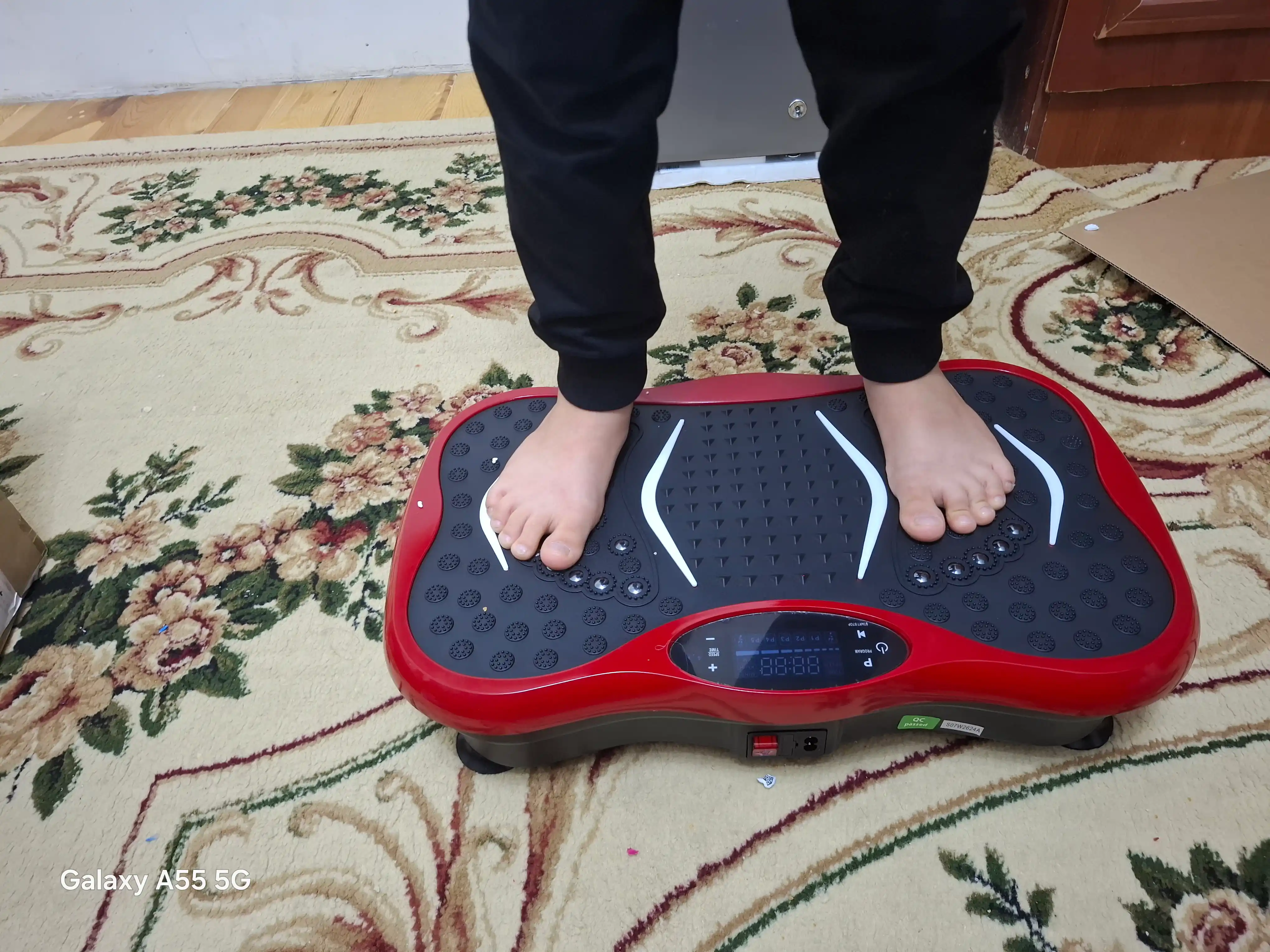 Vibroplatforma oson ozish, vazn tashlash va fitnes uchun, sport trenajyori, kardio stepper