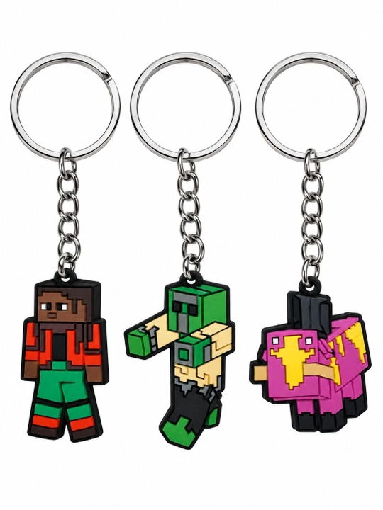 Minecraft breloklar, kalit ilgichlar, 2 dona - 
