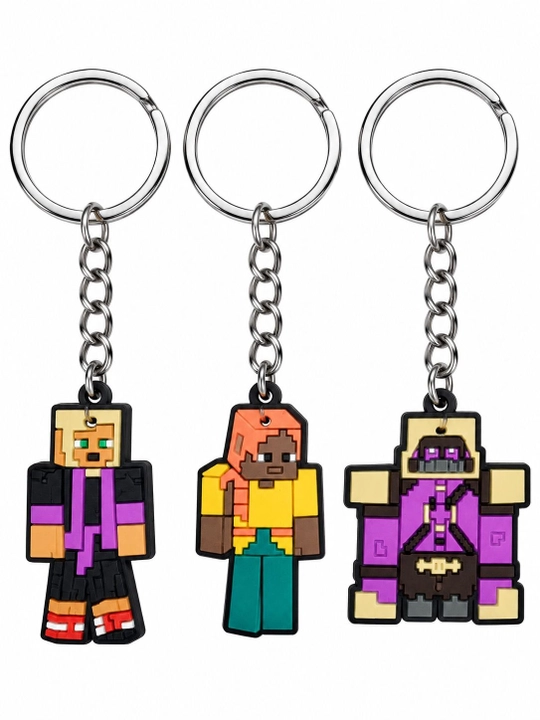 Minecraft breloklar, kalit ilgichlar, 2 dona - 
