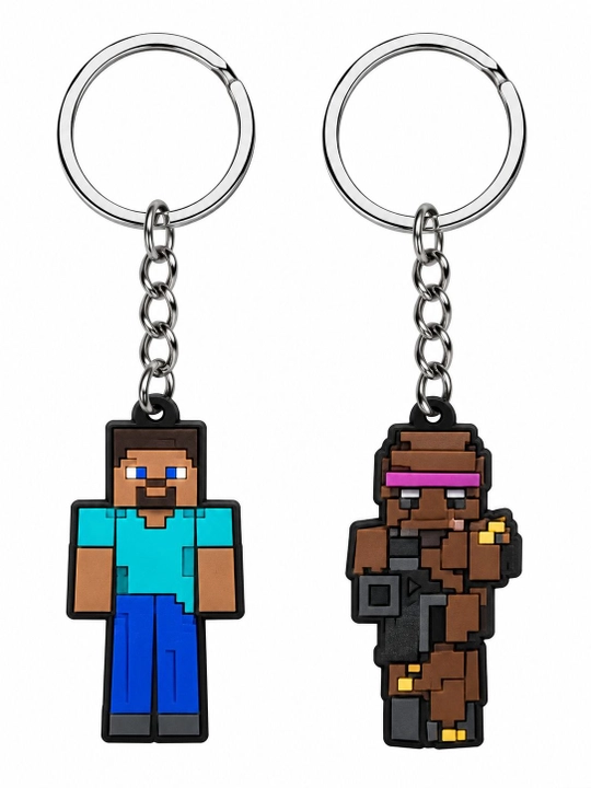 Minecraft breloklar, kalit ilgichlar, 2 dona - 