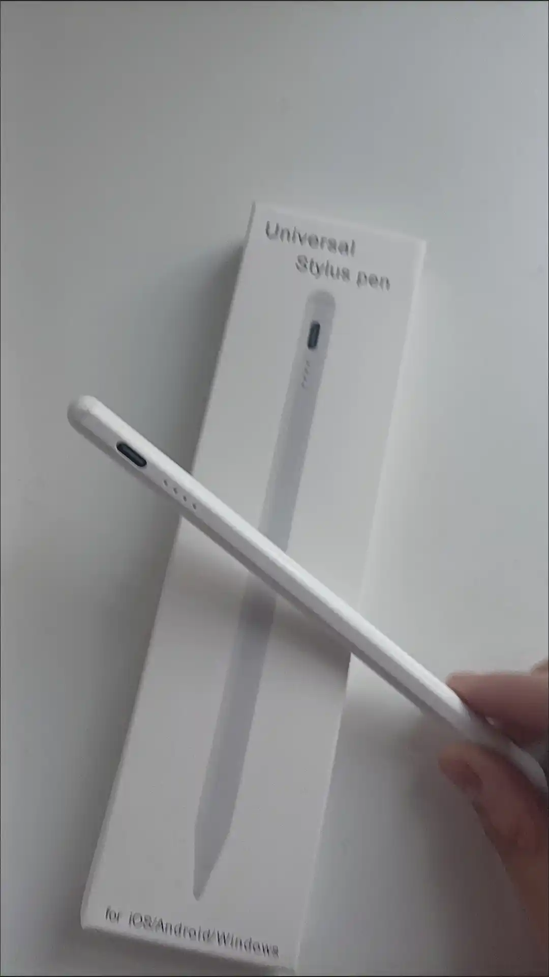 Planshet va smartfon uchun universal stilus, Type-C, 10 soatgacha ishlash