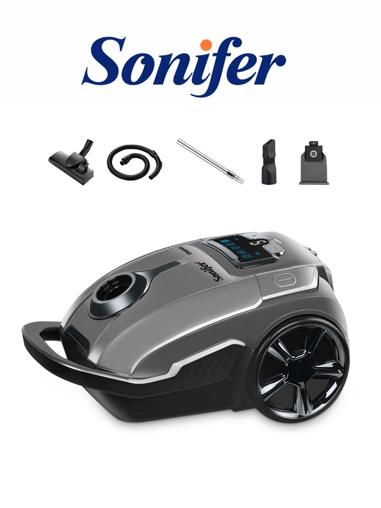 Пылесос Sonifer SF-2259, 2800 Вт, 4 л, сила всасывания 22 кПа - 