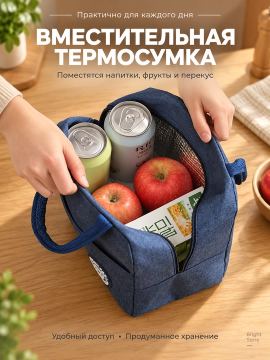 Termo sumka, ovqat uchun termo sumka, lunch bag, ovqat sumkasi, termik sumka