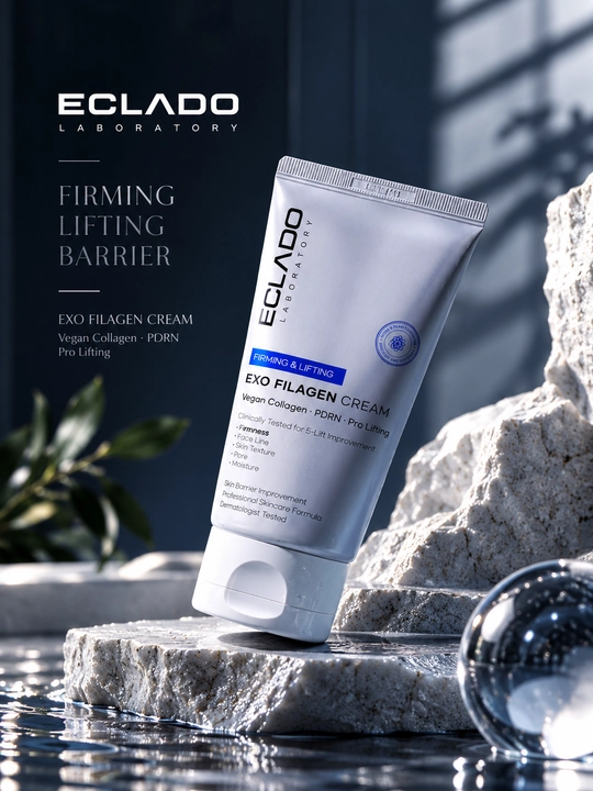 Крем ECLADO Exo Filagen, крем для лица, лифтинг-крем, увлажняющий крем, крем для вокруг глаз